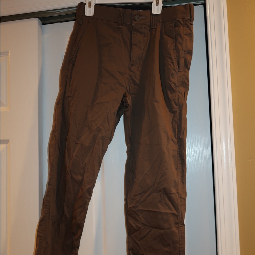 Abercrombie & Fitch Dark Brown Chinos